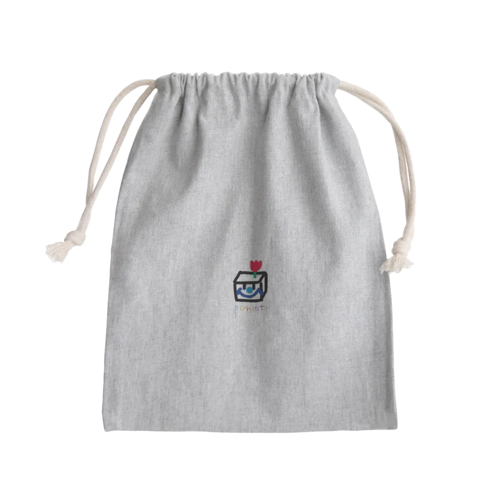 ポンコツ作家の愛しきポンコツロボット♪ Mini Drawstring Bag