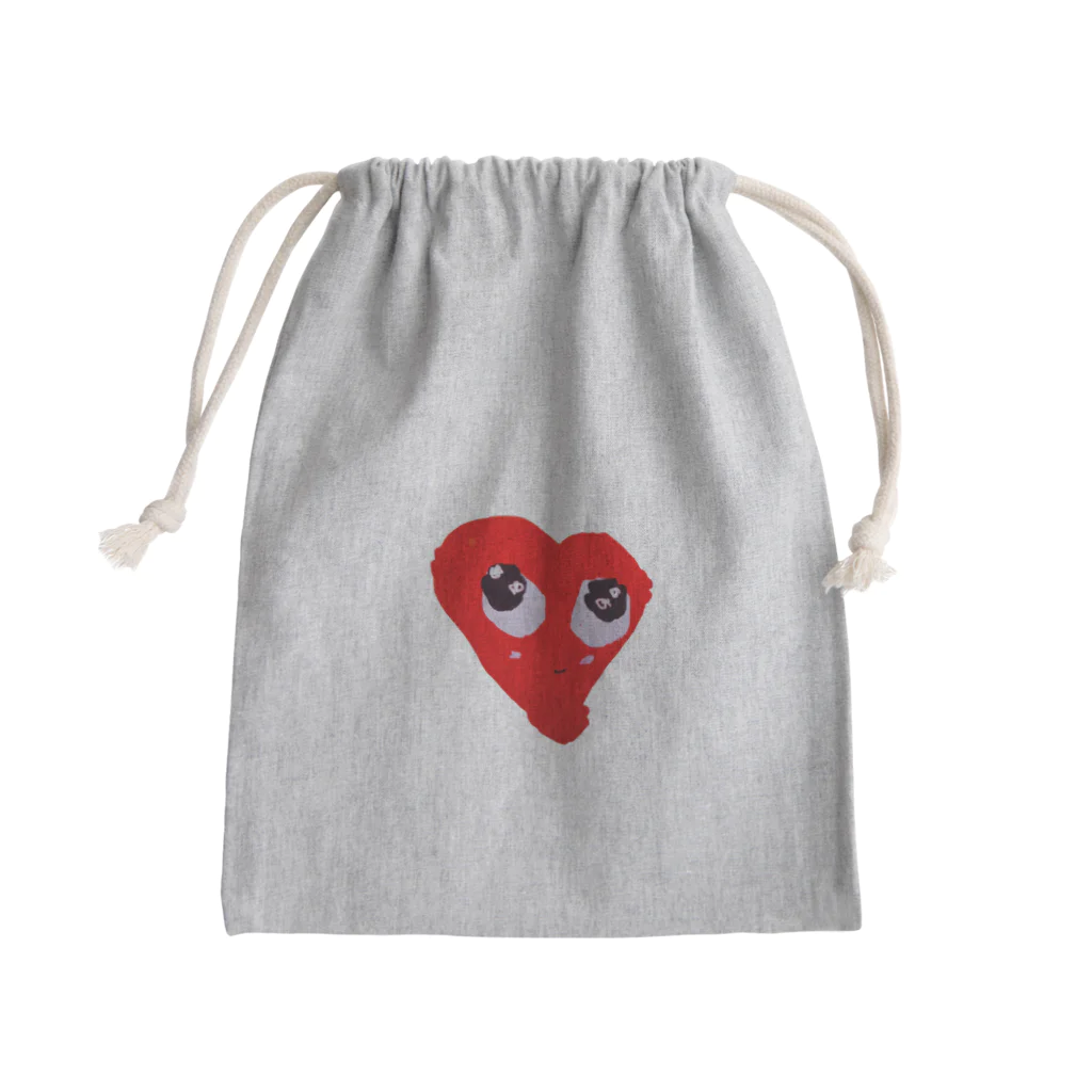 SUN SUN catのはーとちゃん Mini Drawstring Bag