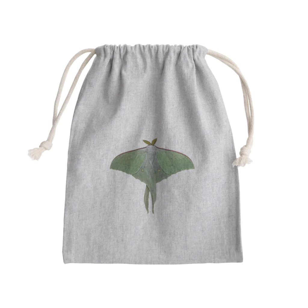 たまぴゃのオナガミズアオ Mini Drawstring Bag