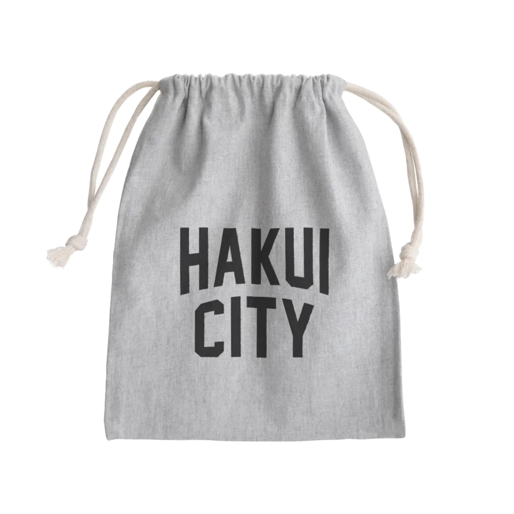 JIMOTOE Wear Local Japanの羽咋市 HAKUI CITY Mini Drawstring Bag