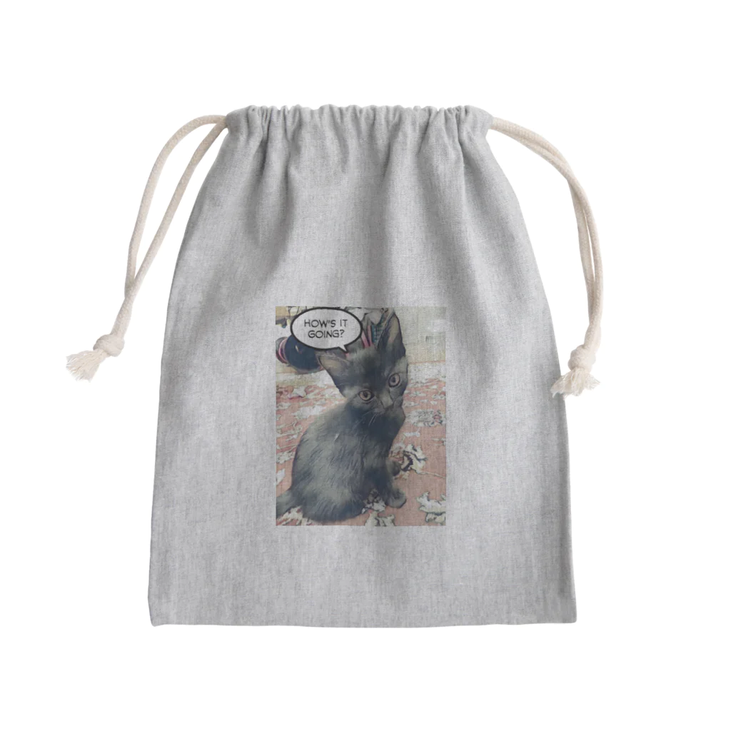 Hesseの調子どうよ？ Mini Drawstring Bag