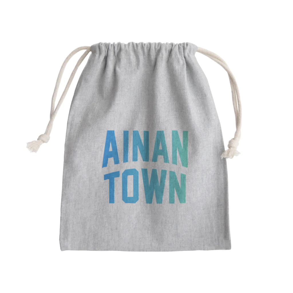 JIMOTOE Wear Local Japanの愛南町 AINAN TOWN Mini Drawstring Bag