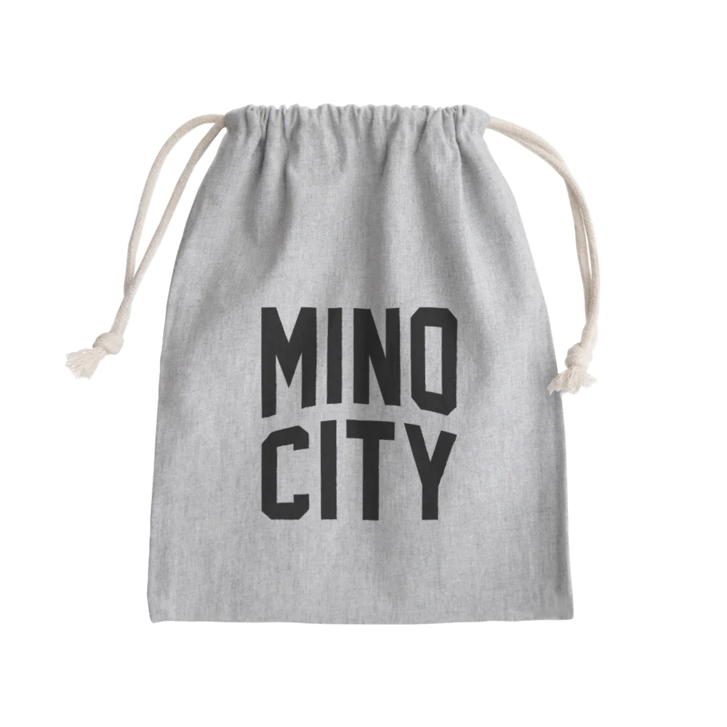 JIMOTOE Wear Local Japanの美濃市 MINO CITY Mini Drawstring Bag