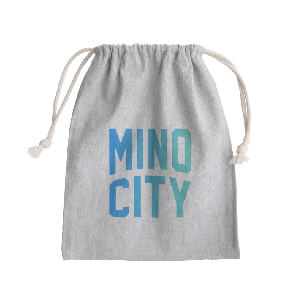JIMOTOE Wear Local Japanの美濃市 MINO CITY Mini Drawstring Bag