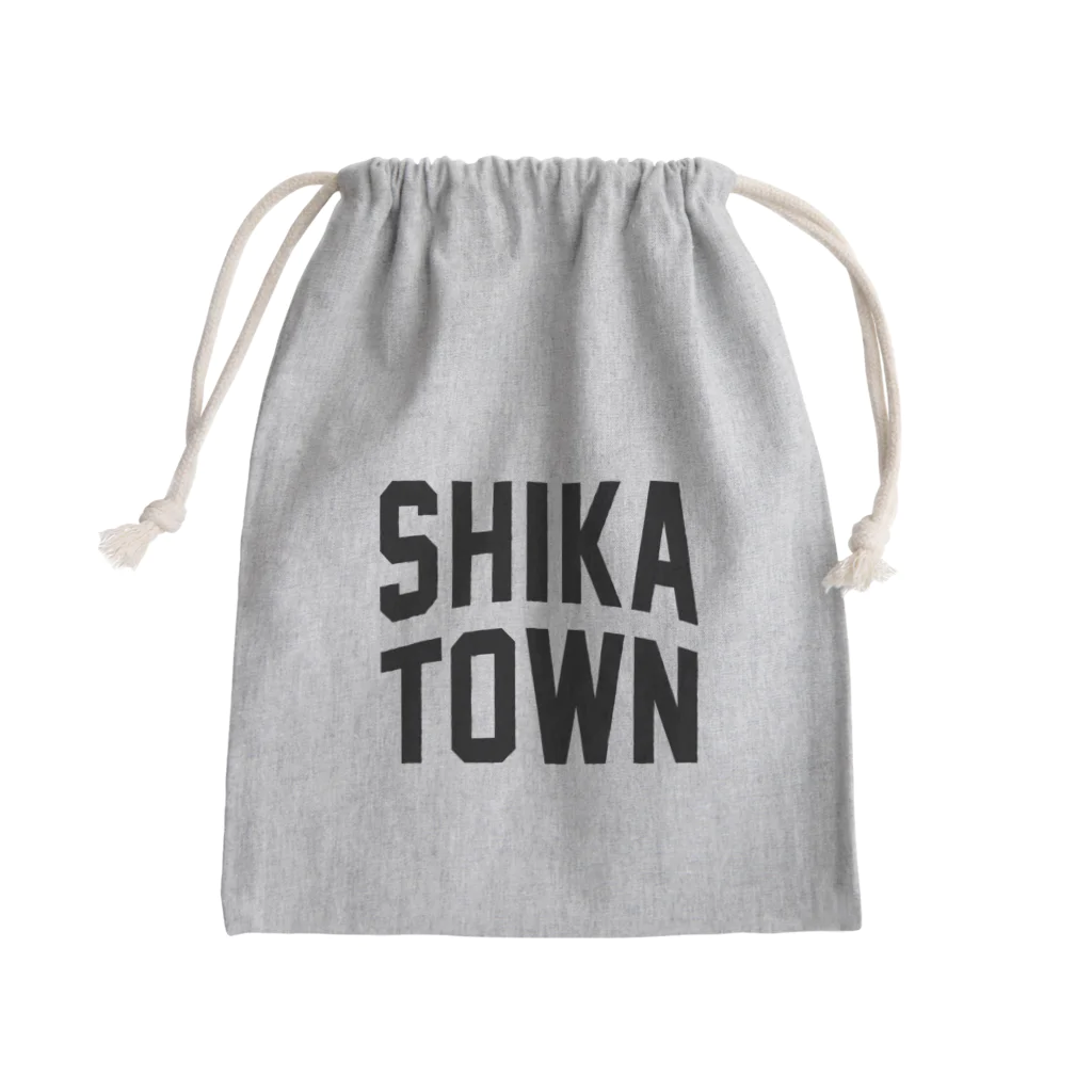 JIMOTOE Wear Local Japanの志賀町 SHIKA TOWN Mini Drawstring Bag