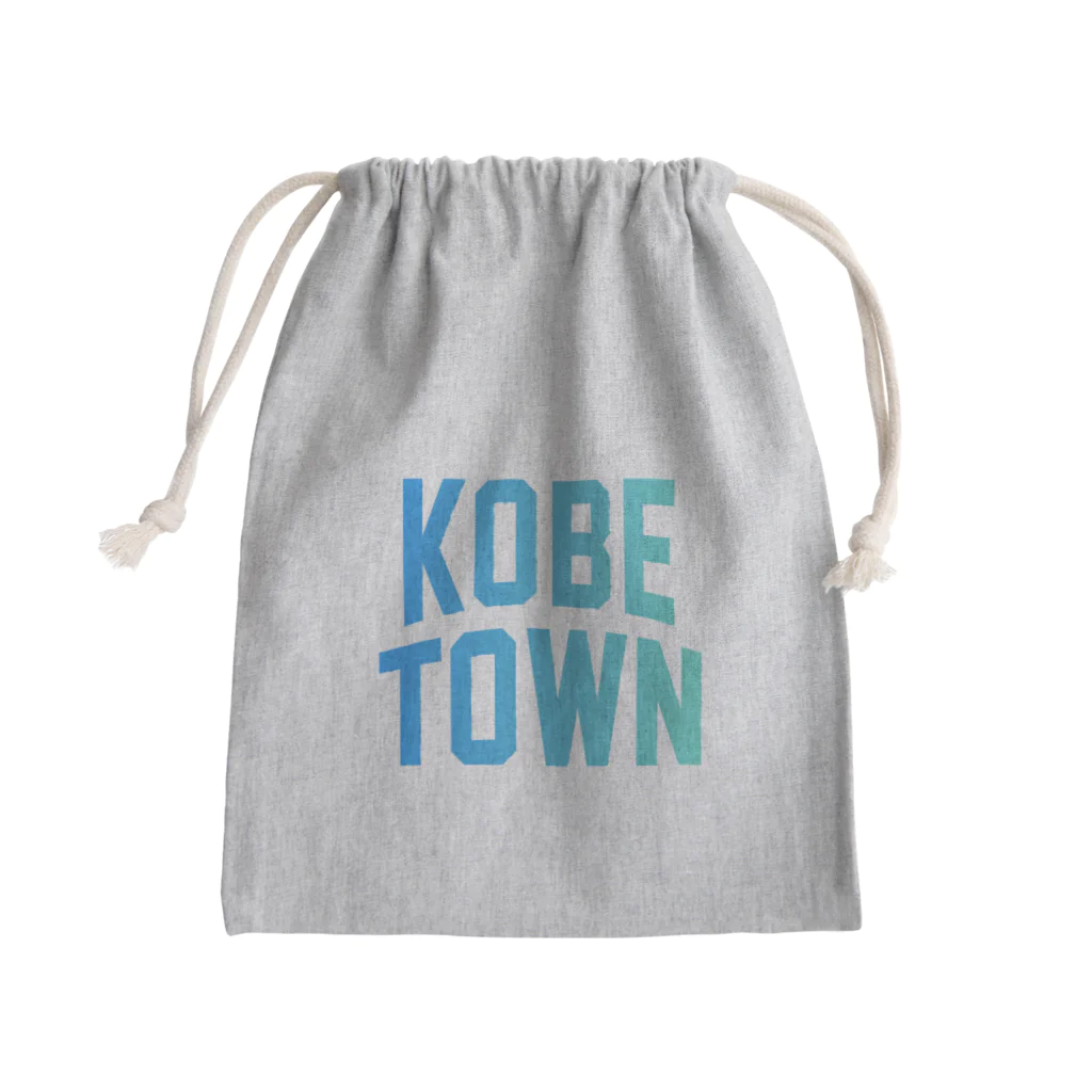 JIMOTOE Wear Local Japanの神戸町 GODO TOWN Mini Drawstring Bag