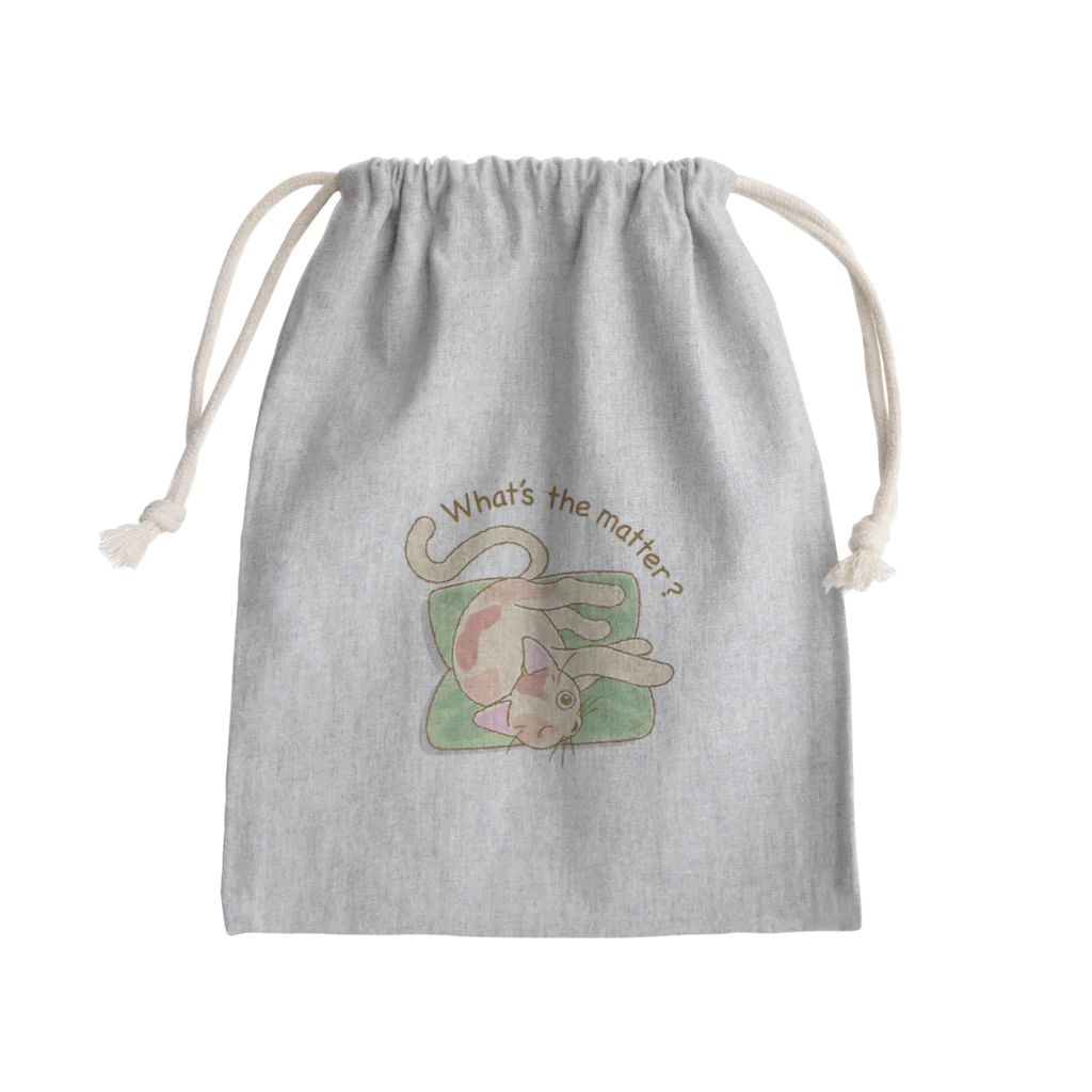 SoraTamagoのネコ part1 kc002 Mini Drawstring Bag