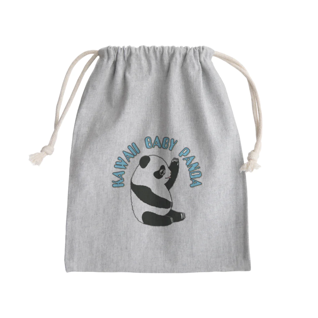 LalaHangeulのKawaii Baby Panda Mini Drawstring Bag