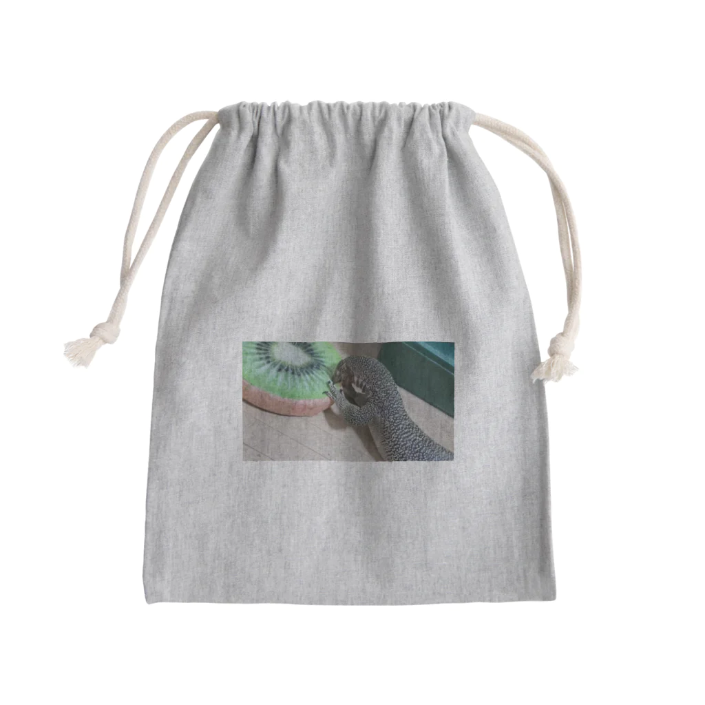 ちゃんねるおミズのおミズぐっず(マングローブモニター) Mini Drawstring Bag