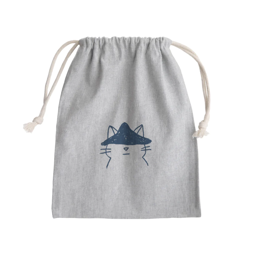 霪 -nagaame-のサウナねこ Mini Drawstring Bag