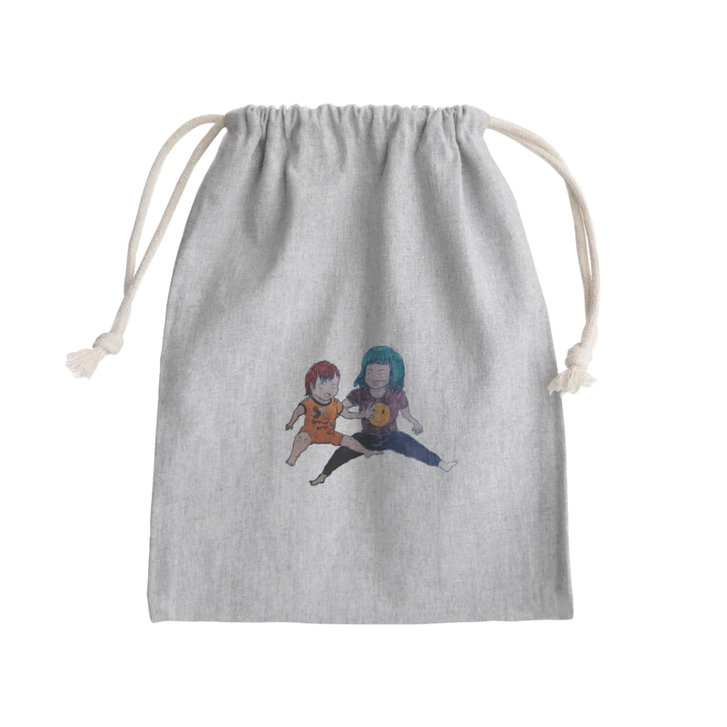 つゆもり Satisfying Life LaboのLovely-Kid's Mini Drawstring Bag