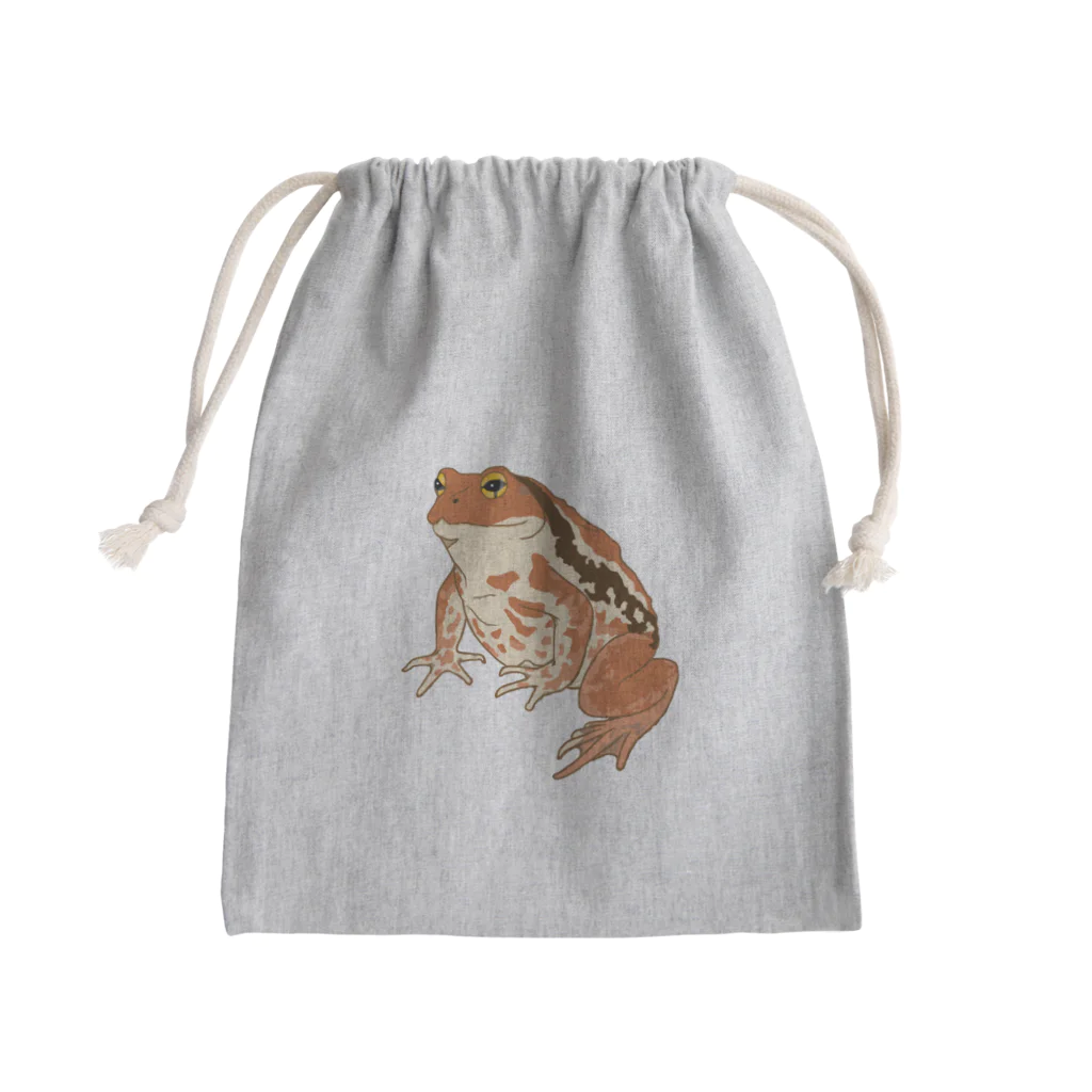 LalaHangeulのヒキガエルさん　文字無し Mini Drawstring Bag