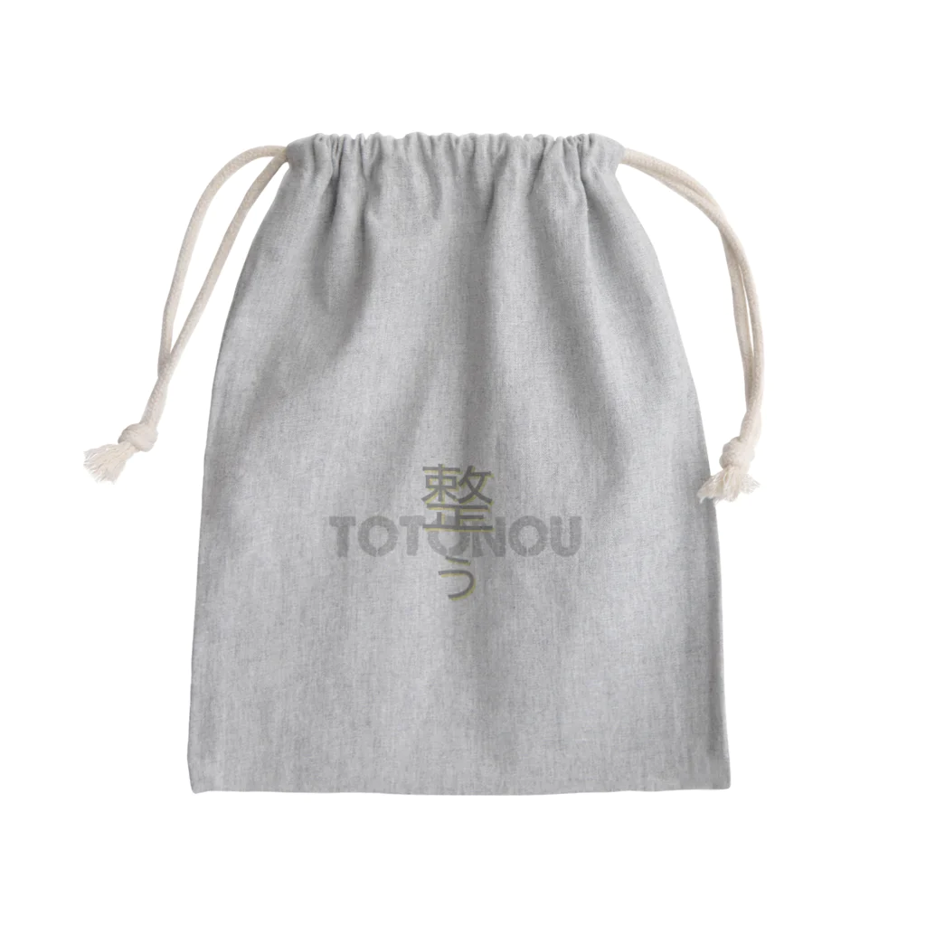 SAUNA TOTONOU 公式の整う×TOTONOU Mini Drawstring Bag