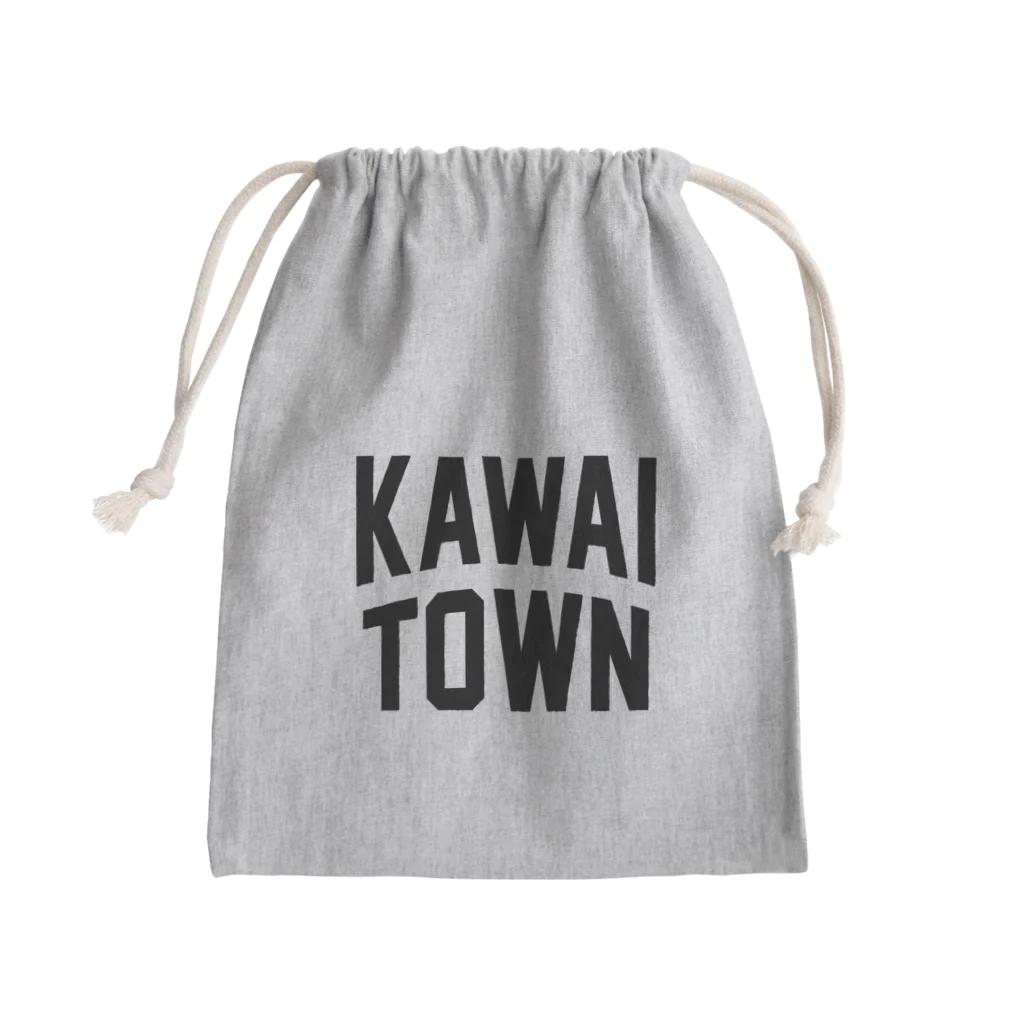 JIMOTOE Wear Local Japanの河合町 KAWAI TOWN Mini Drawstring Bag