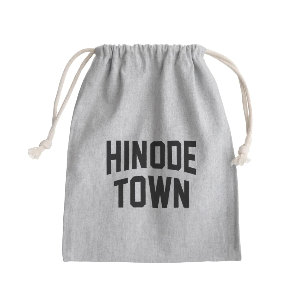 JIMOTOE Wear Local Japanの日の出町 HINODE TOWN Mini Drawstring Bag