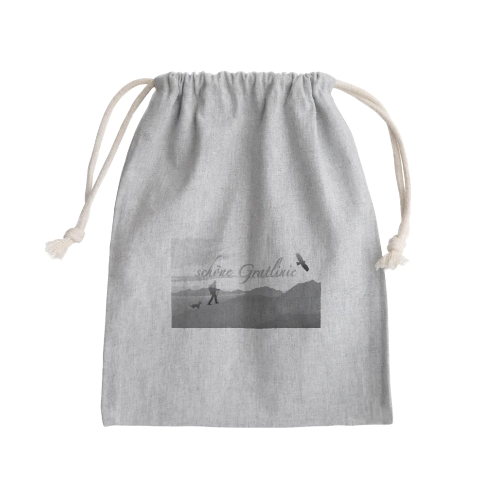 kscotoの美しい稜線 Mini Drawstring Bag