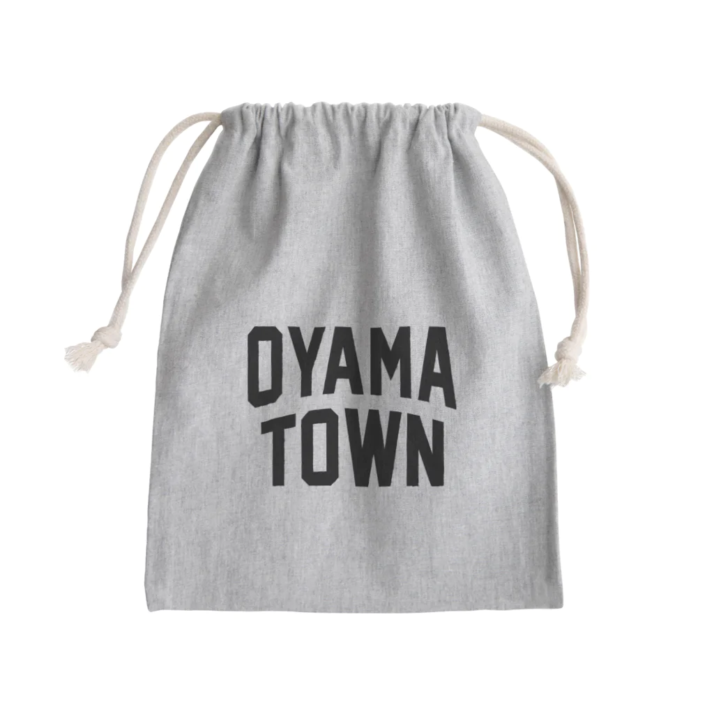 JIMOTOE Wear Local Japanの大山町 OYAMA TOWN Mini Drawstring Bag