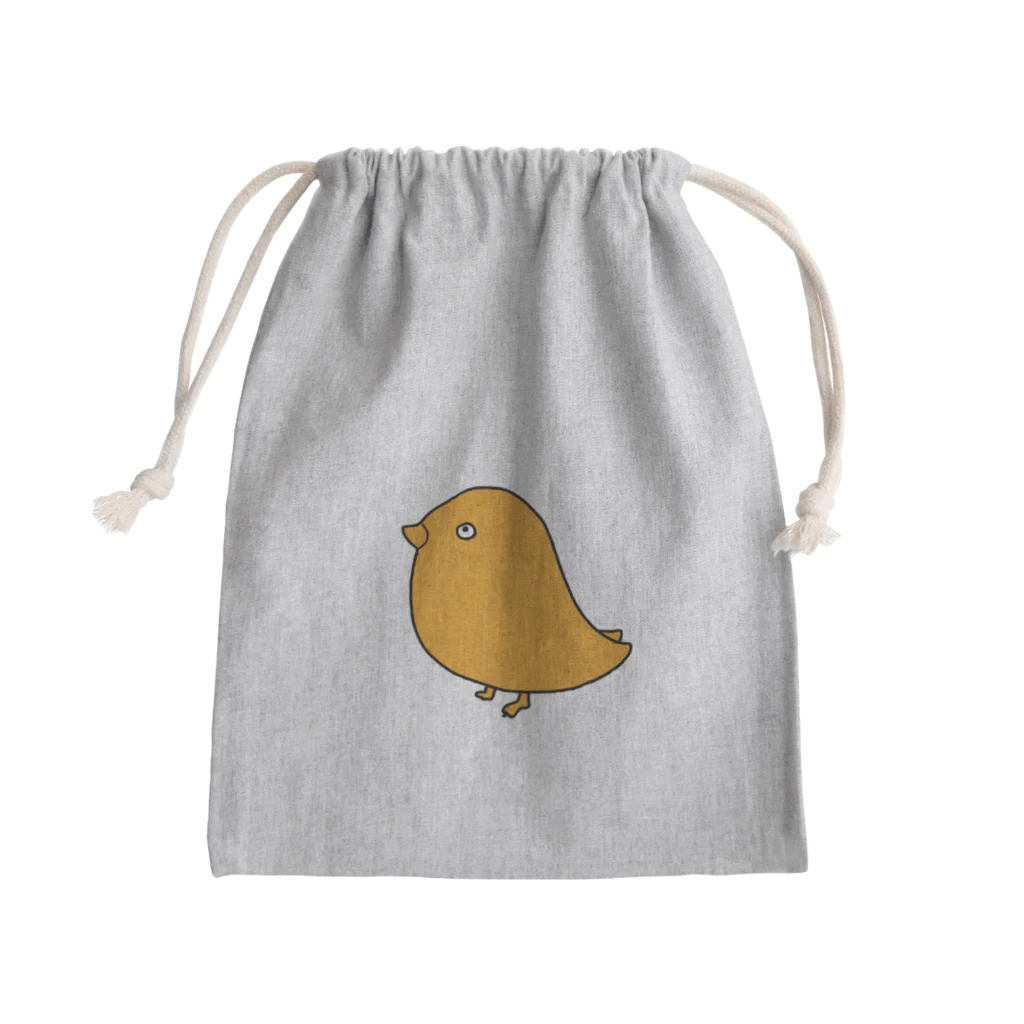 決まってないのまがお色つきひよこ Mini Drawstring Bag