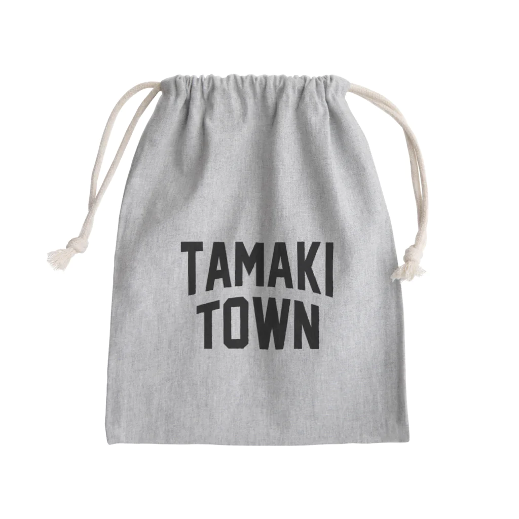 JIMOTOE Wear Local Japanの玉城町 TAMAKI TOWN Mini Drawstring Bag