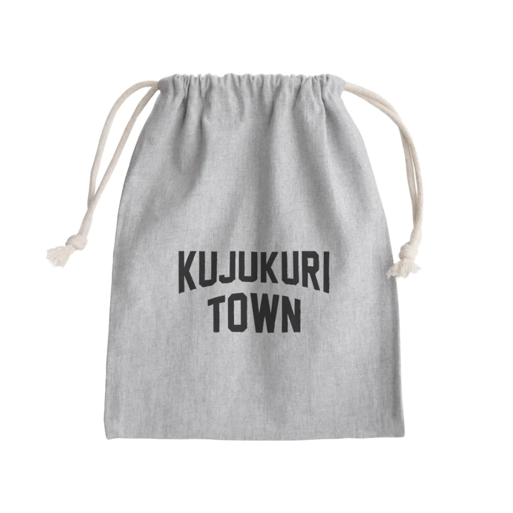 JIMOTOE Wear Local Japanの九十九里町 KUJUKURI TOWN Mini Drawstring Bag