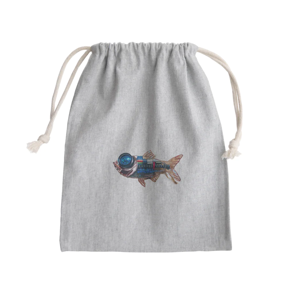 みぃ@新械生物の新械生物キンメダイ Mini Drawstring Bag