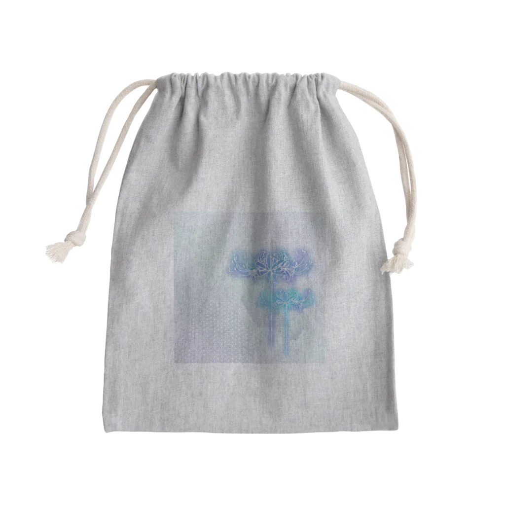 綾錦工房 りこりすの曼珠沙華 - 朧 【月光】 Mini Drawstring Bag