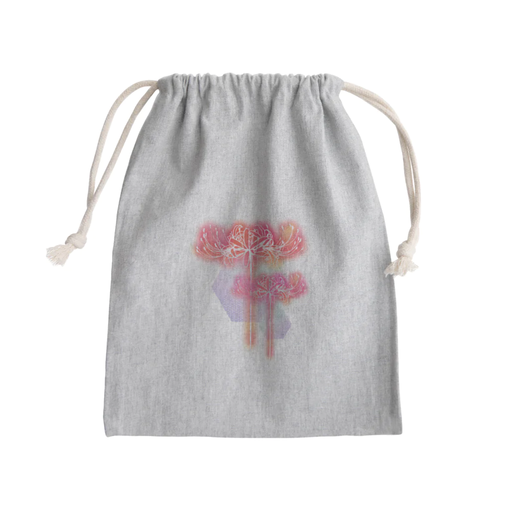 綾錦工房 りこりすの曼珠沙華 - 朧 【黄昏】 Mini Drawstring Bag