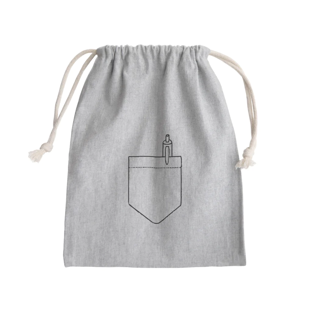 トロントのポケットinぺん Mini Drawstring Bag