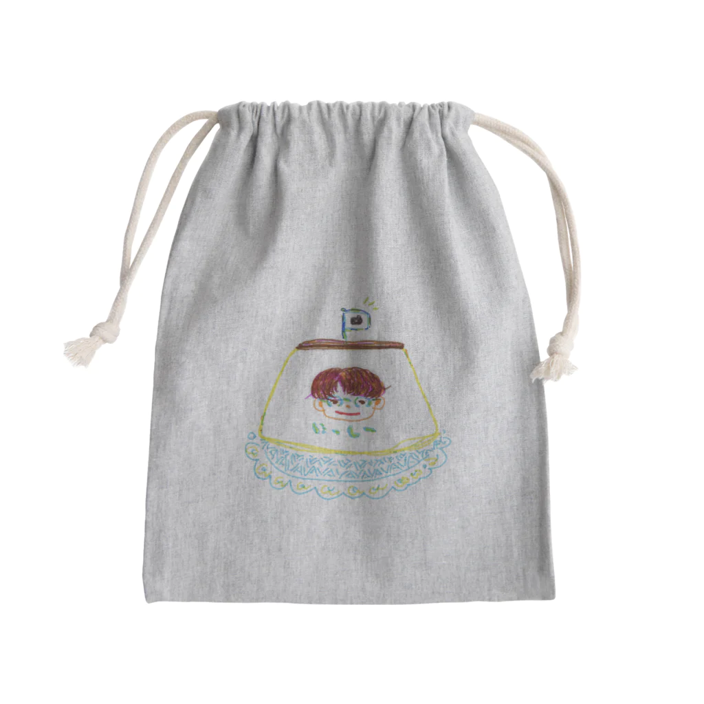 hoshikuzu_cafeのほっしーくん Mini Drawstring Bag