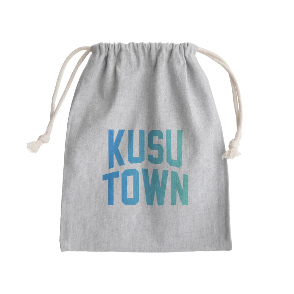 JIMOTOE Wear Local Japanの玖珠町 KUSU TOWN Mini Drawstring Bag