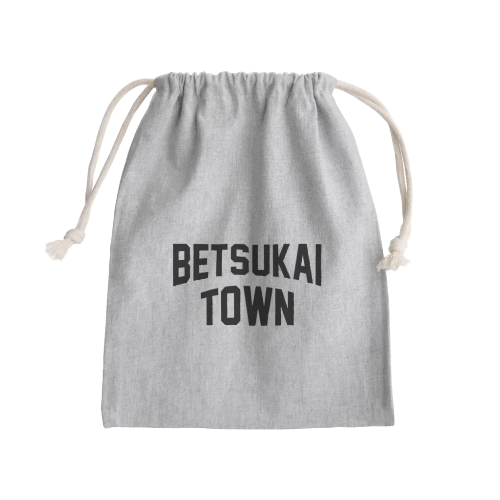 JIMOTOE Wear Local Japanの別海町 BETSUKAI TOWN Mini Drawstring Bag