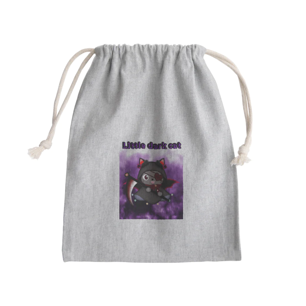 inside-workのデスにゃん2 Mini Drawstring Bag