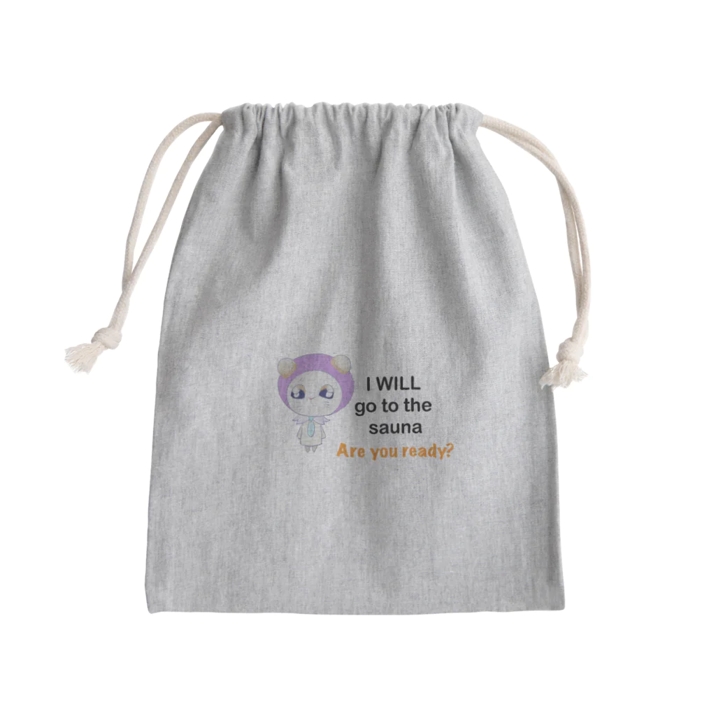 アルテミスのサウナCAT（サウナキャット） Mini Drawstring Bag