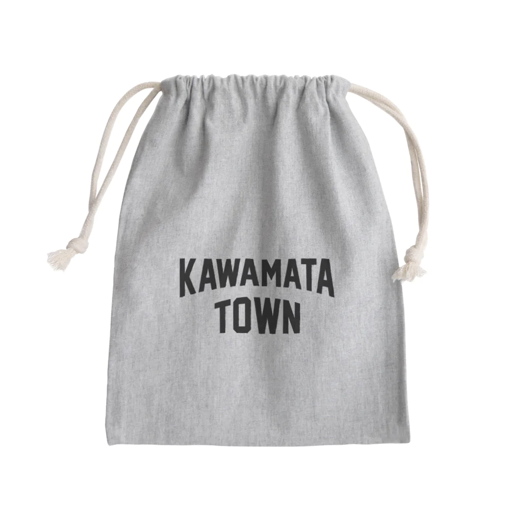 JIMOTOE Wear Local Japanの川俣町 KAWAMATA TOWN Mini Drawstring Bag