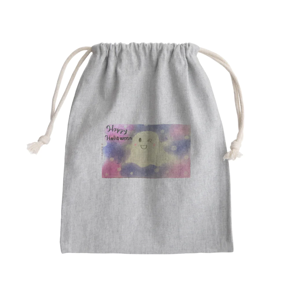 Pas★Enjoy 筆文字＆パステルアートのハロウィン限定2022 Mini Drawstring Bag