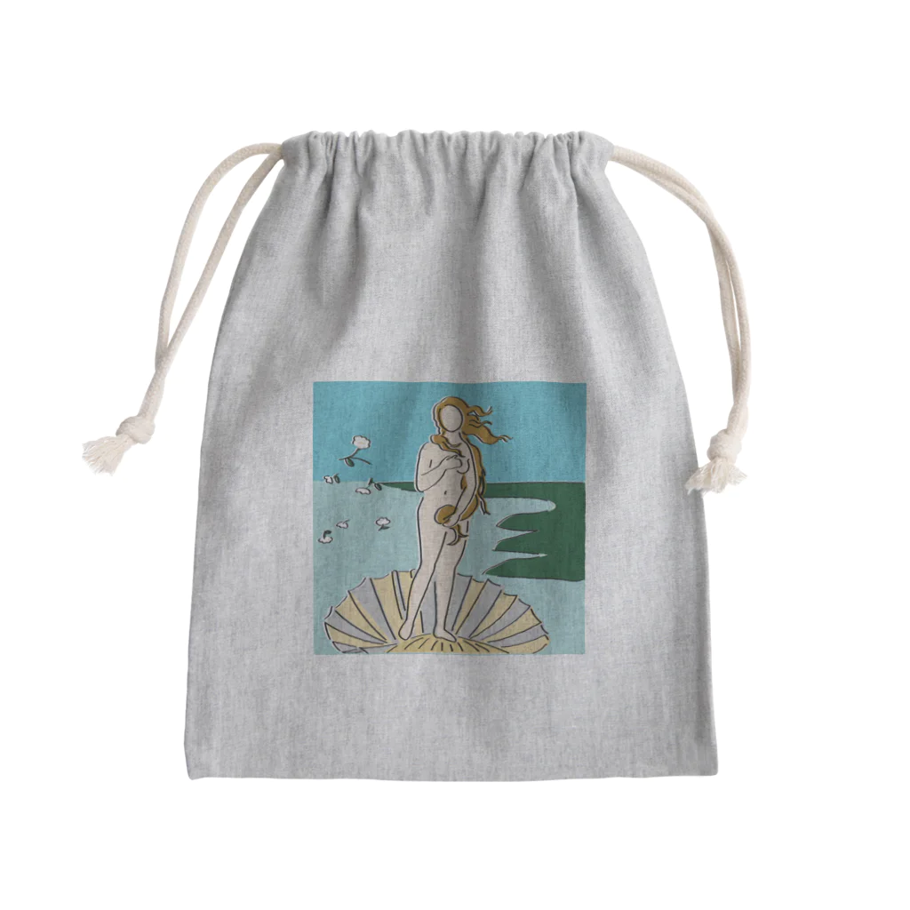 hikari_yamaguchiのBirth of Venus Mini Drawstring Bag