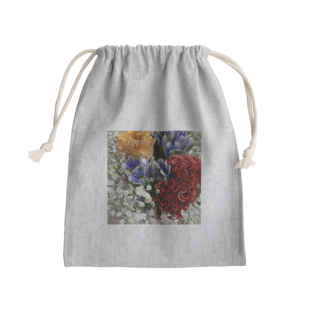 ちゃくの貰って嬉しかったお花 Mini Drawstring Bag