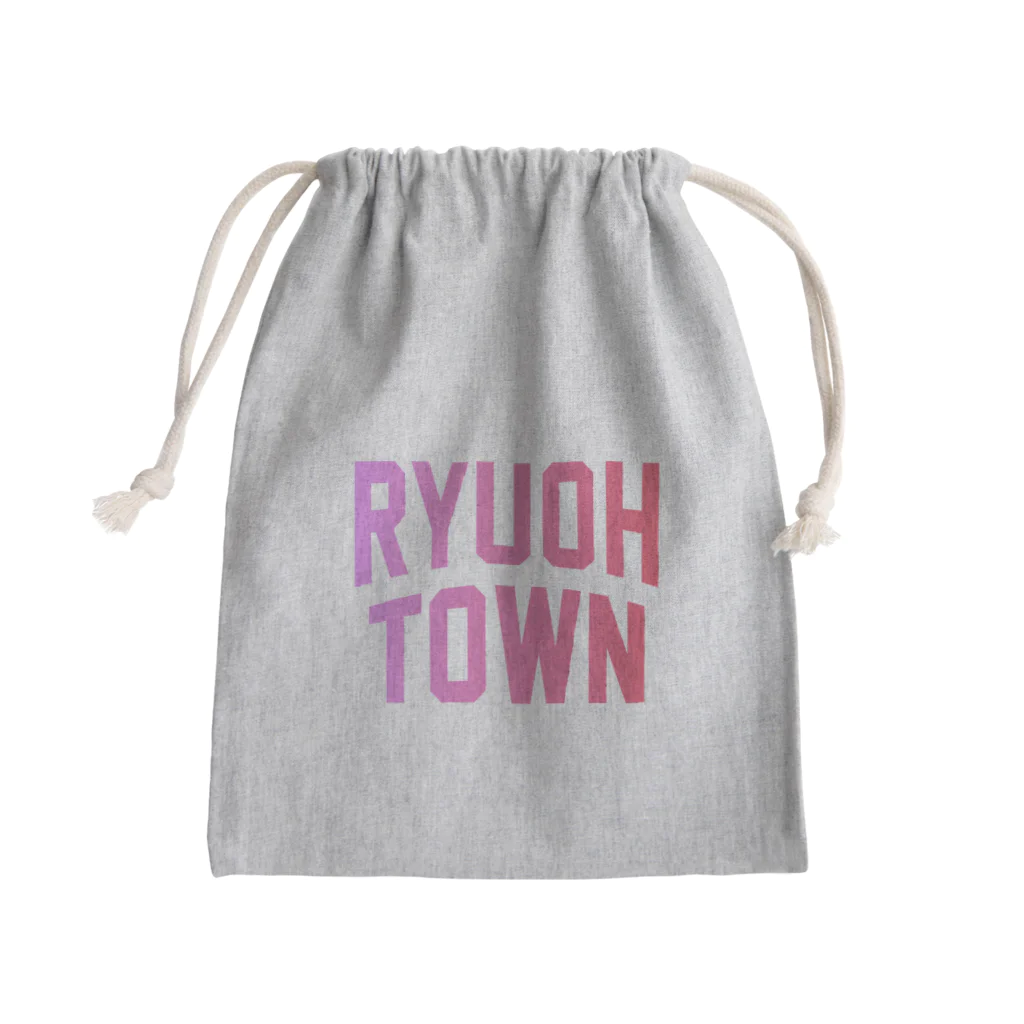 JIMOTOE Wear Local Japanの竜王町 RYUOH TOWN Mini Drawstring Bag