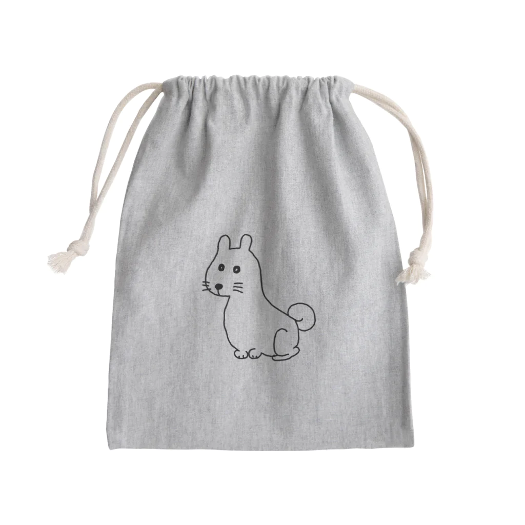 柴犬しばわんこhana873のお座りしてるわんこちゃん Mini Drawstring Bag