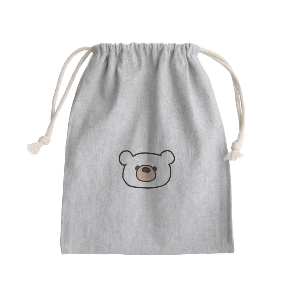 クマのブルくんのクマのブルくん Mini Drawstring Bag