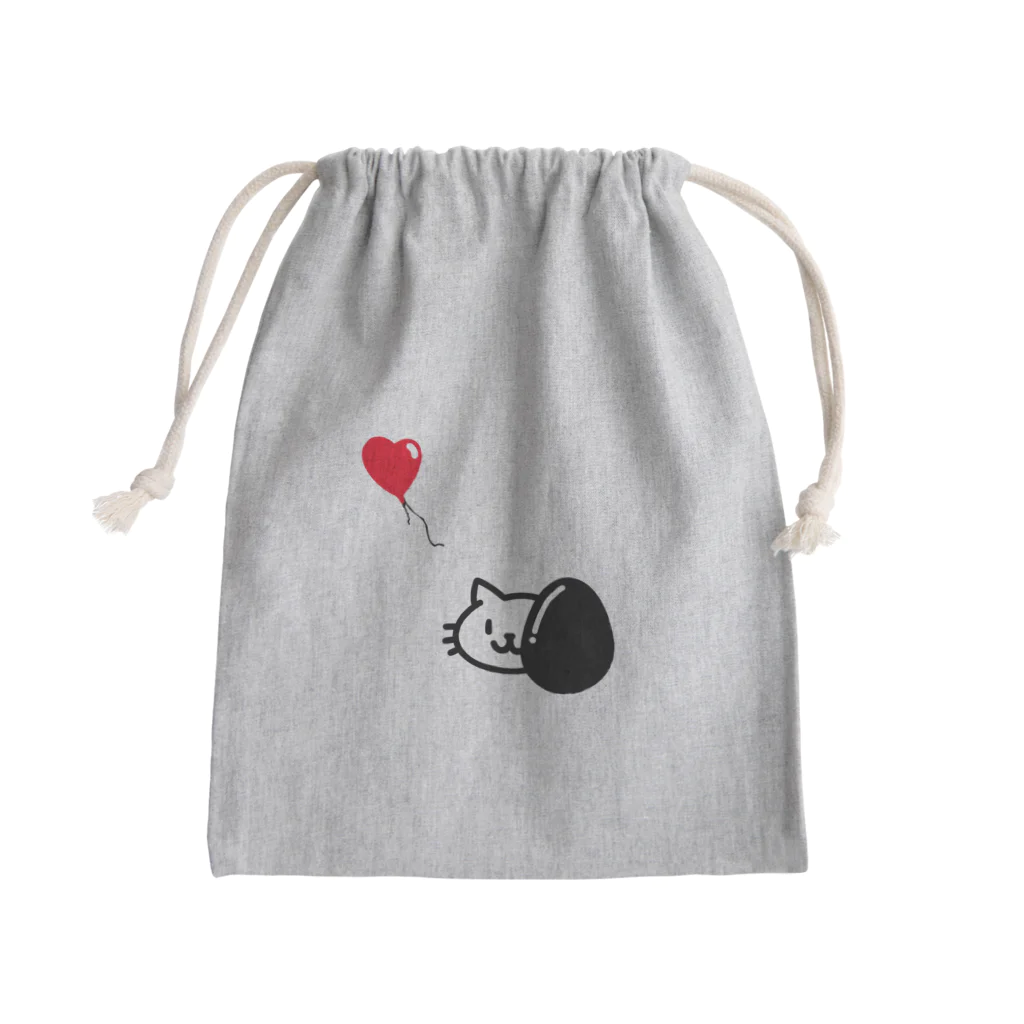 ミケタマのニャンクシー Mini Drawstring Bag