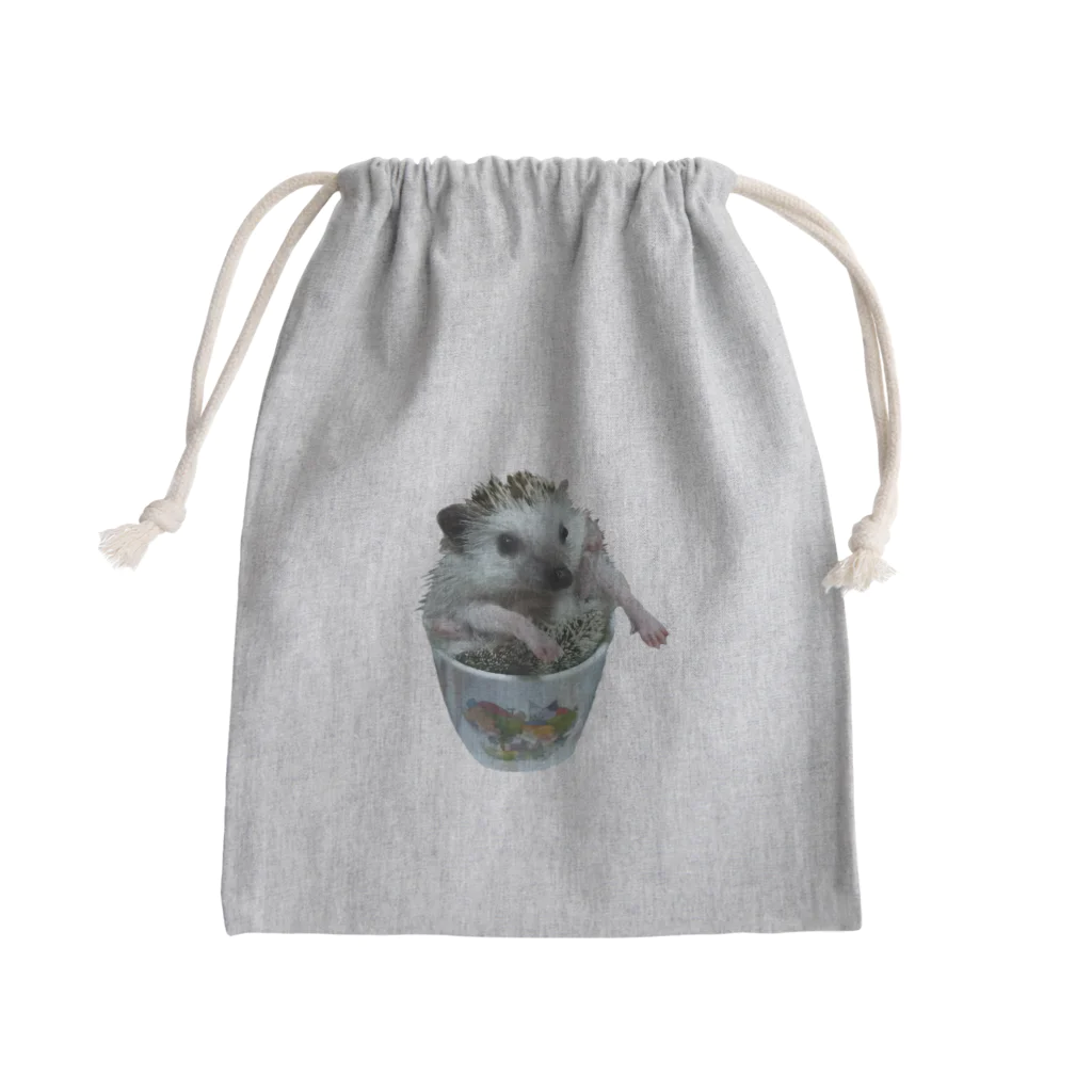 アヒルさんチームのうちの子(まぐハリ) Mini Drawstring Bag