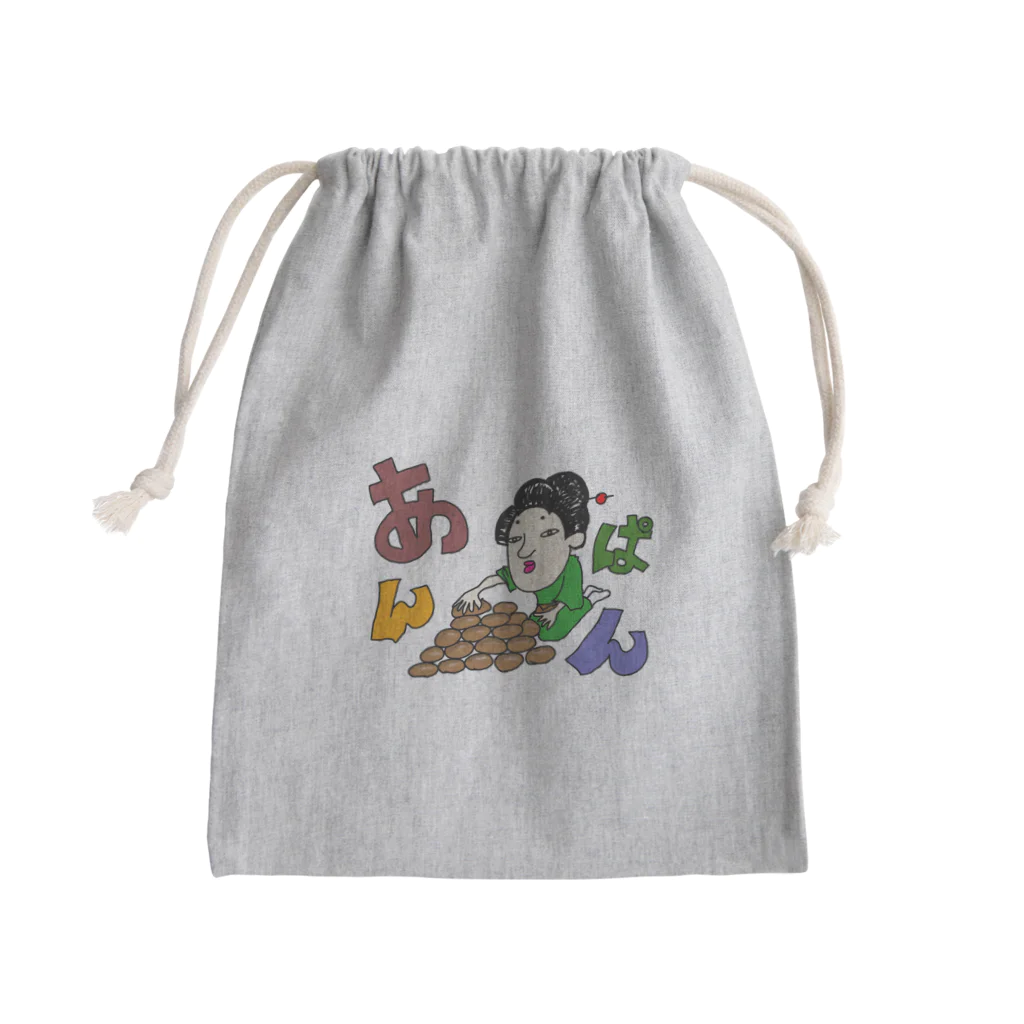 irootokosamuraiのあんぱん Mini Drawstring Bag