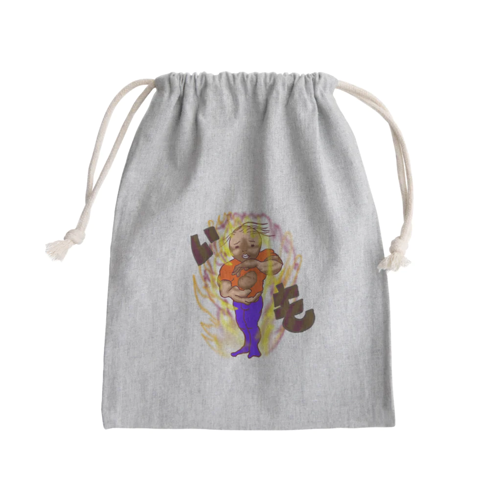 irootokosamuraiのいも Mini Drawstring Bag