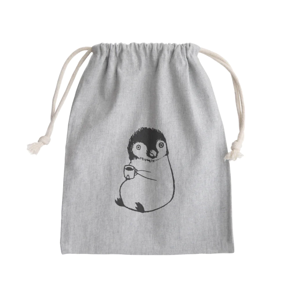 ふじの さきのちょこんと。ペンギン Mini Drawstring Bag