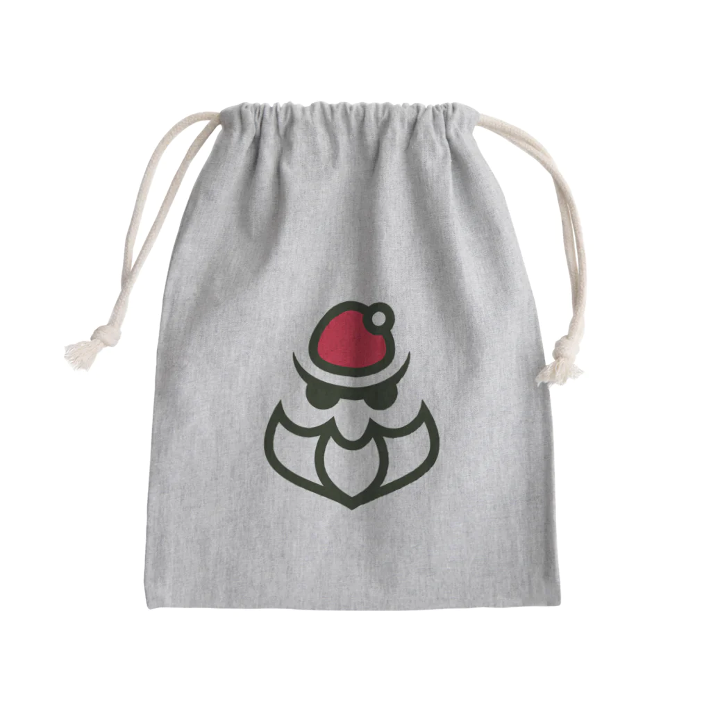 サンタｘマフィア オフィシャルshopのサンタ×マフィア ロゴ(カラー) Mini Drawstring Bag