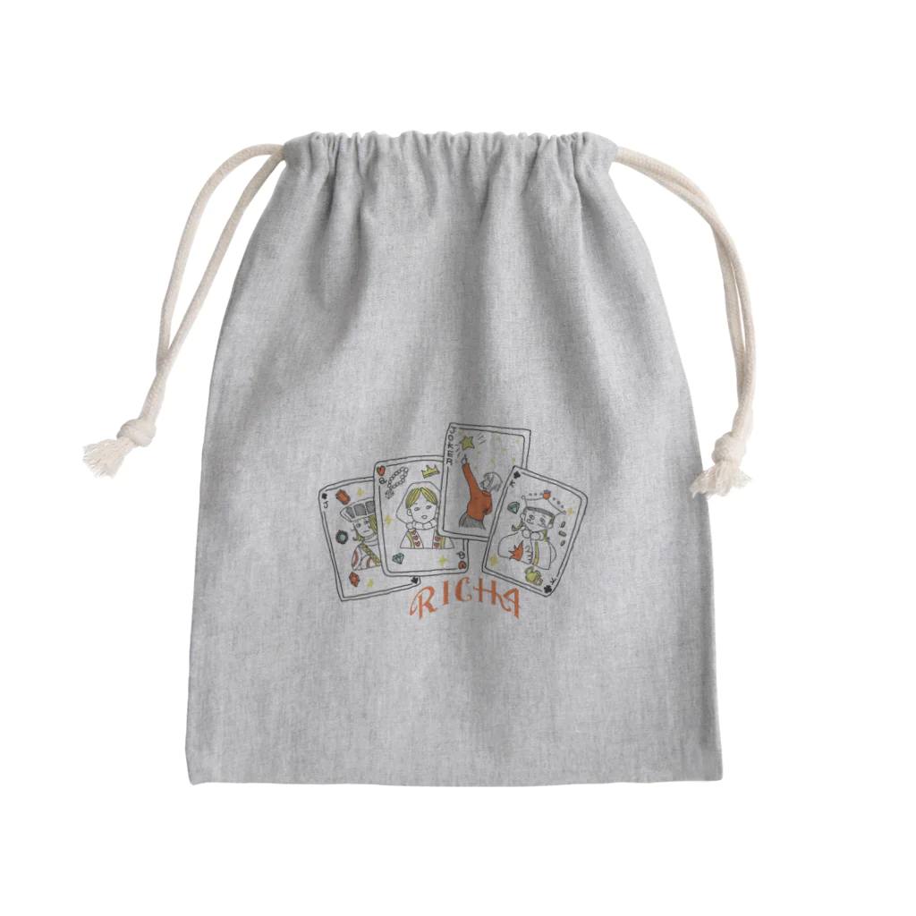 office GREAT's ShopのRich4 Mini Drawstring Bag