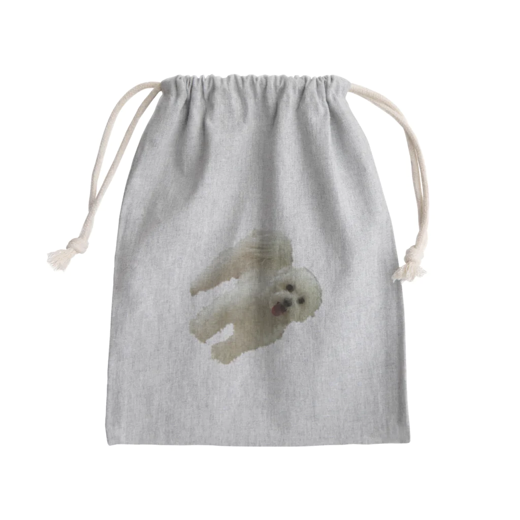 お顔がつよいおいぬ犬さまの倉庫の顔がつよいお犬さま Mini Drawstring Bag