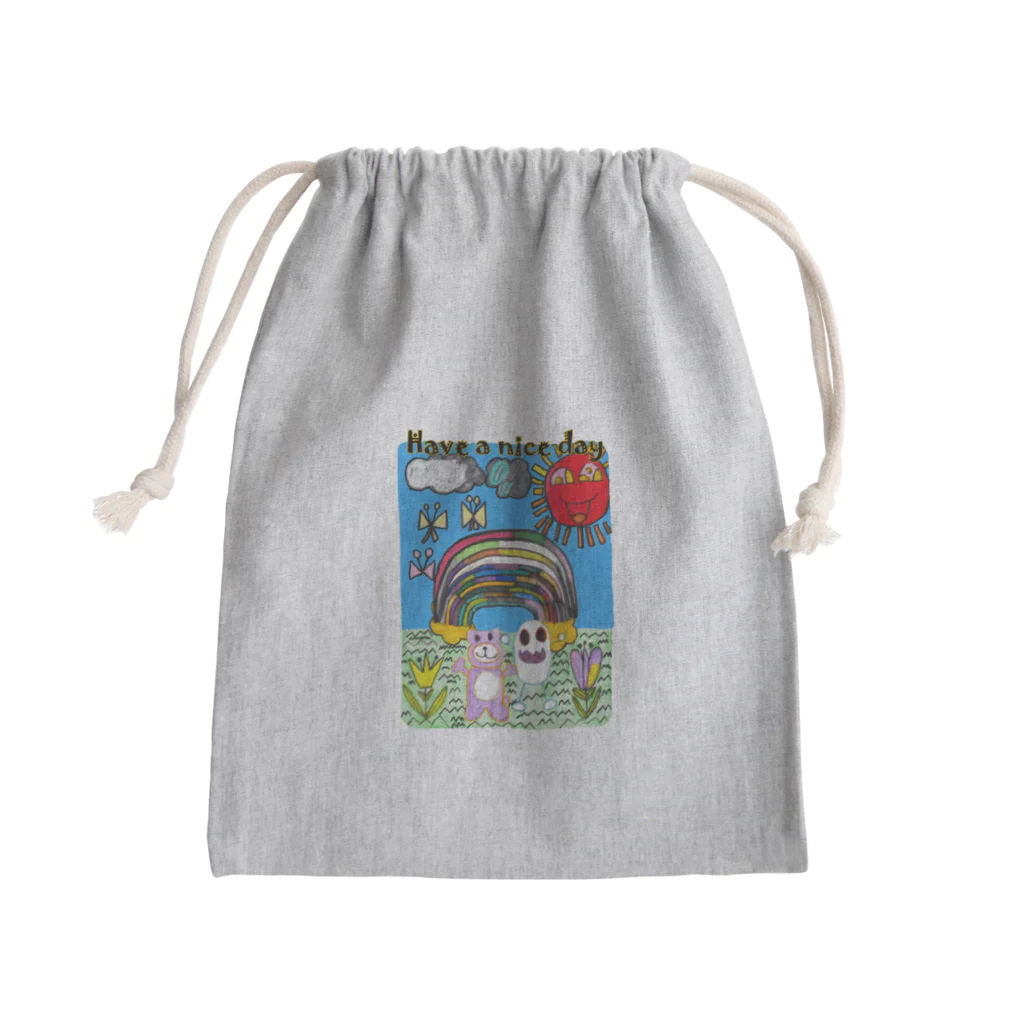 garageshopnoahのNICE　DAY Mini Drawstring Bag