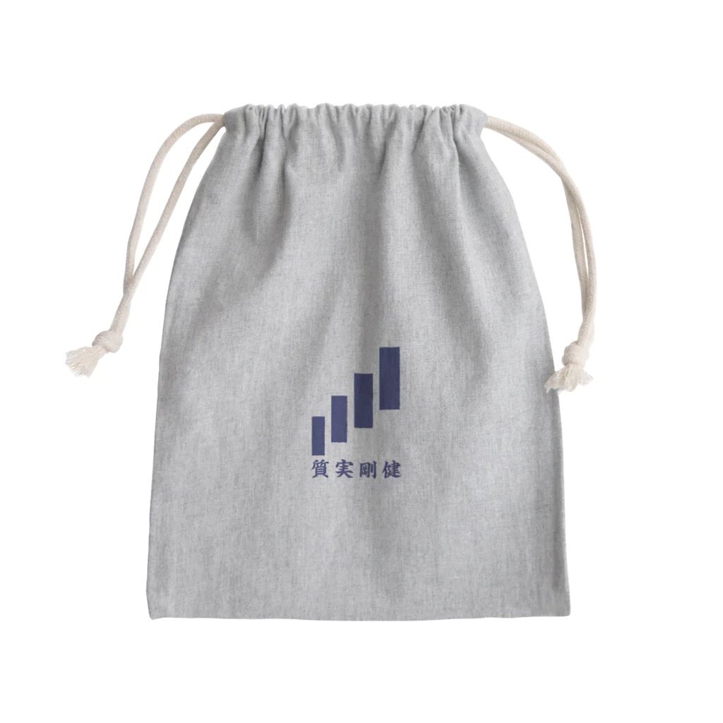 Office質実剛健の公式GOODSのOffice質実剛健公式GOODS Mini Drawstring Bag